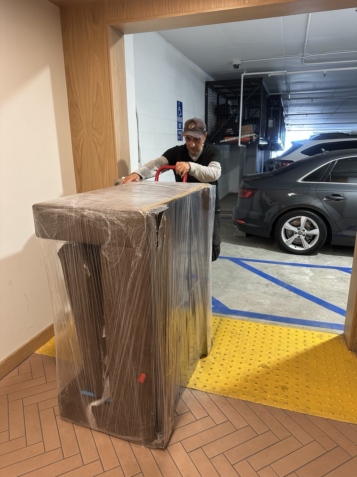 Furniture handling during a move